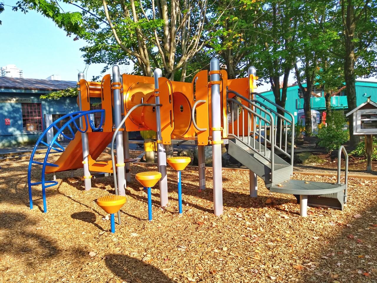 Railspur Park Playground - Vancouver Playgrounds