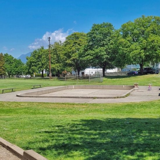 Wading pool at Renfrew community park